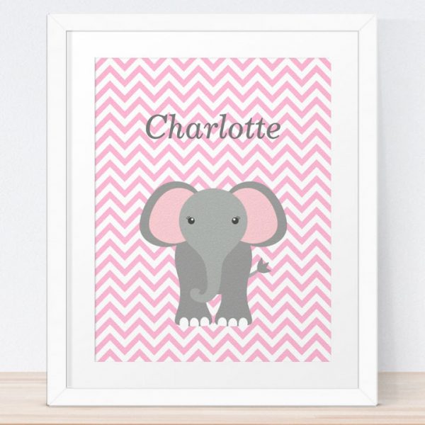 Elephant Nursery Wall Art