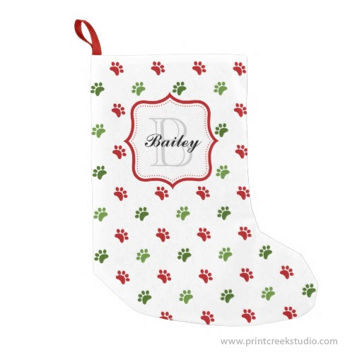 Personalized Pet Christmas Stockings - Print Creek Studio Inc