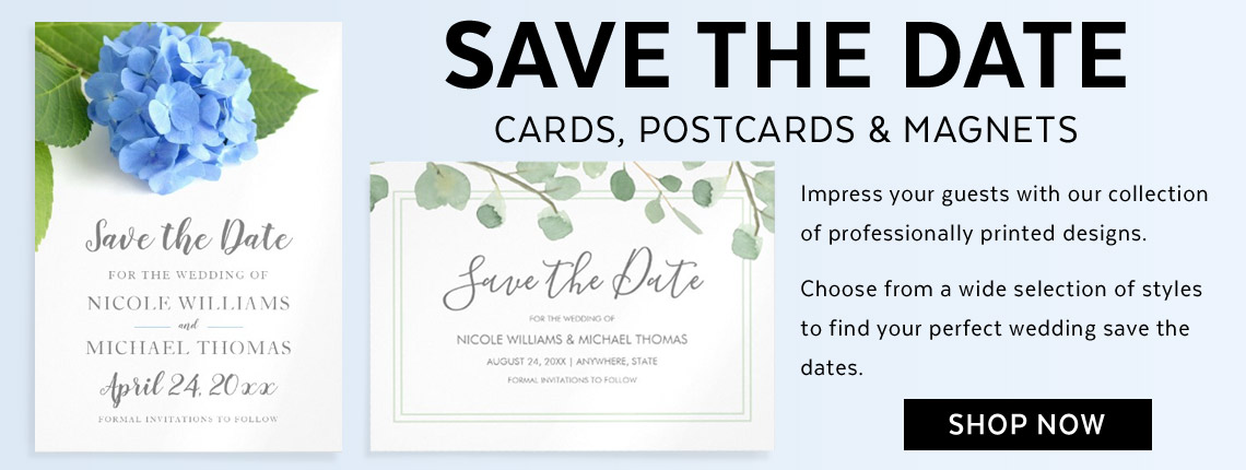 Custom save the dates