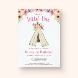 Girl Birthday Invitations