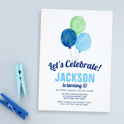 Boy Birthday Invitations
