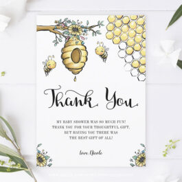 Baby Shower Thank You Cards